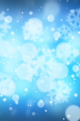 Snowflakes wallpaper 320x480
