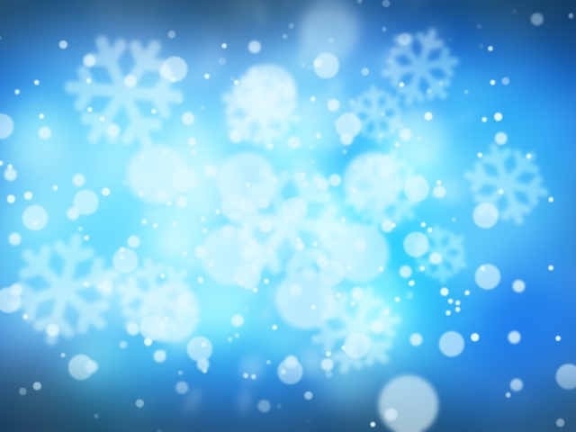 Snowflakes wallpaper 640x480