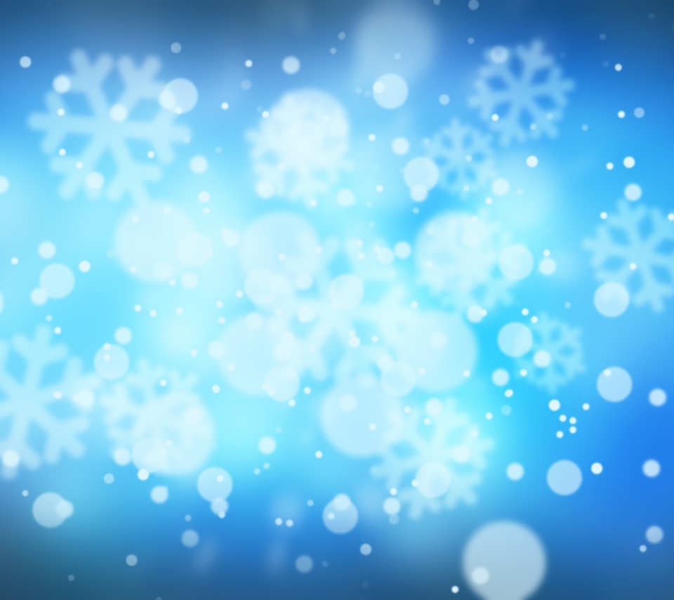 Snowflakes wallpaper 960x854