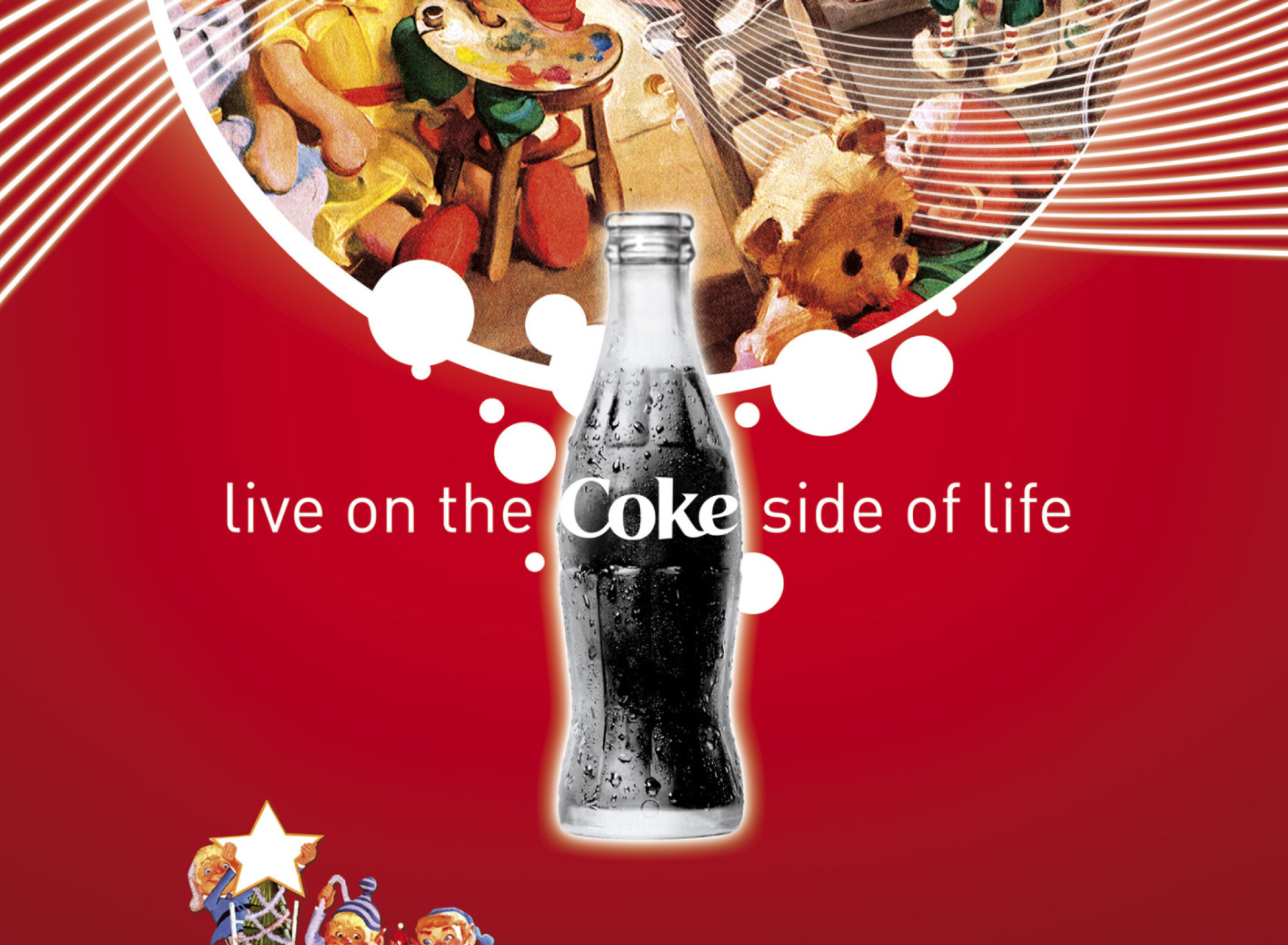 Coca Cola Santa Christmas screenshot #1 1920x1408