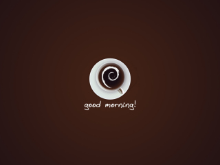 Screenshot №1 pro téma Good Morning! 320x240