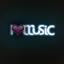 Fondo de pantalla I Love Music 128x128
