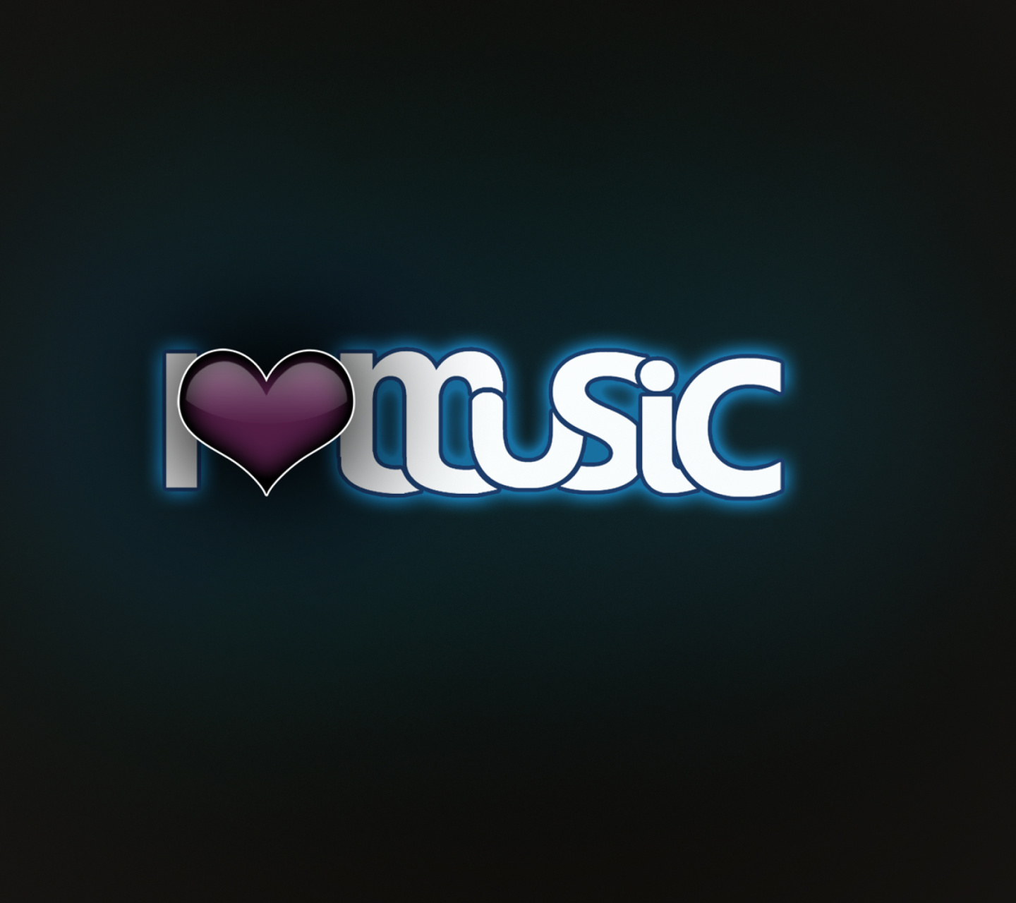 I Love Music wallpaper 1440x1280