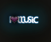 Fondo de pantalla I Love Music 176x144