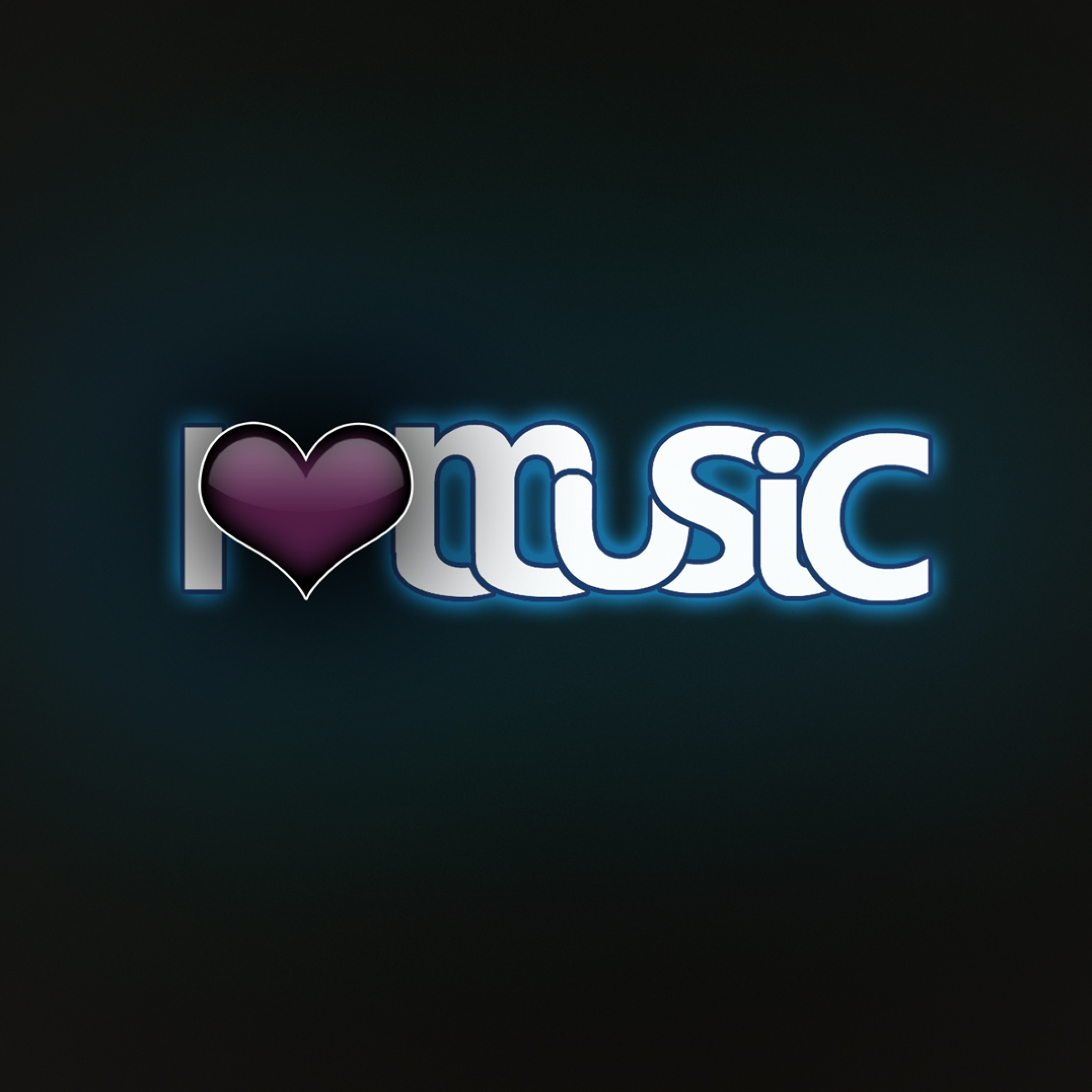 Sfondi I Love Music 2048x2048