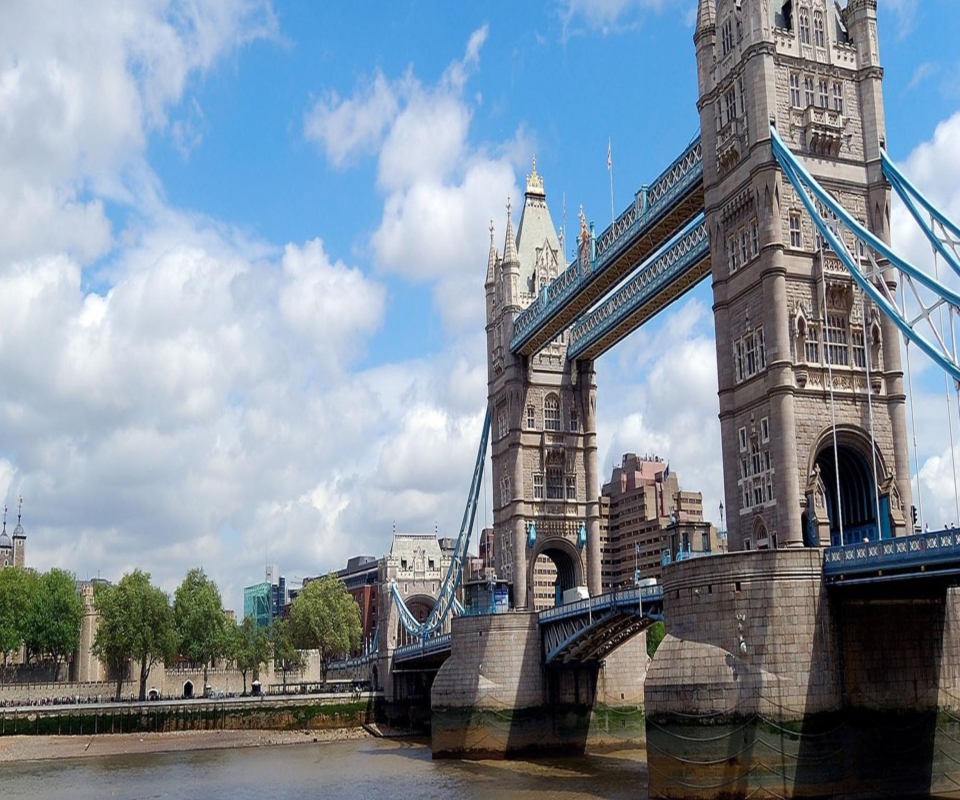 Das Tower Bridge London Wallpaper 960x800