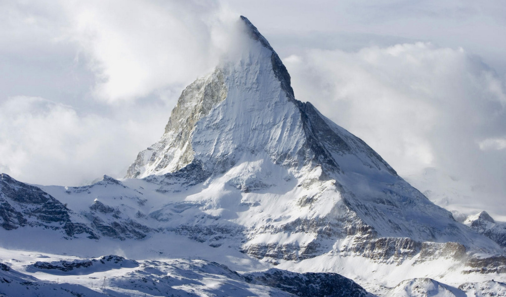 Fondo de pantalla Matterhorn Alps 1024x600