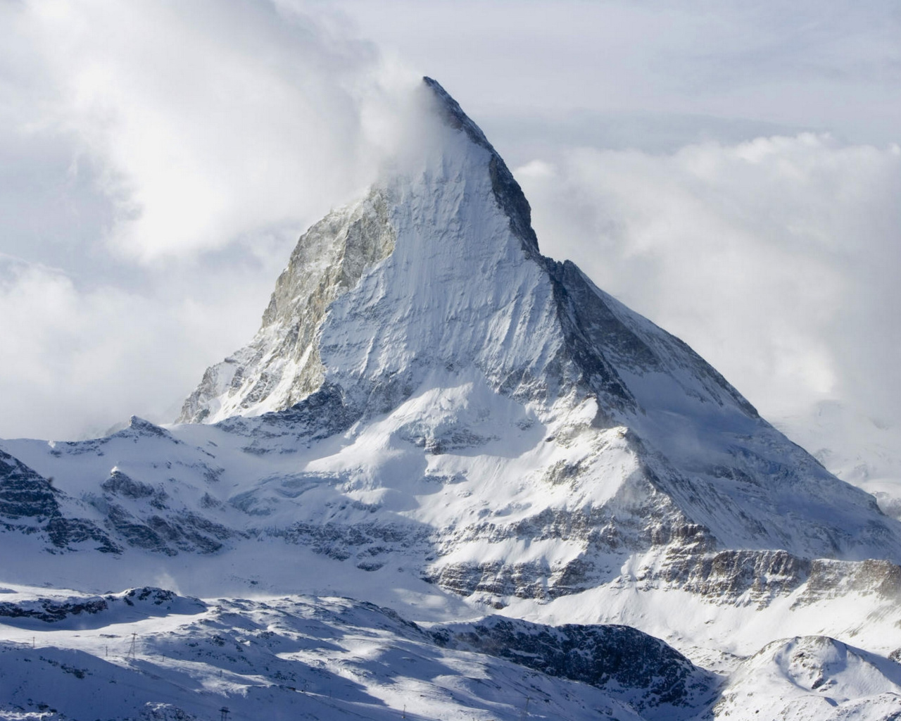 Matterhorn Alps wallpaper 1280x1024