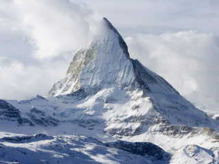 Screenshot №1 pro téma Matterhorn Alps 320x240