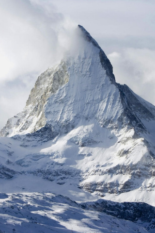 Fondo de pantalla Matterhorn Alps 320x480