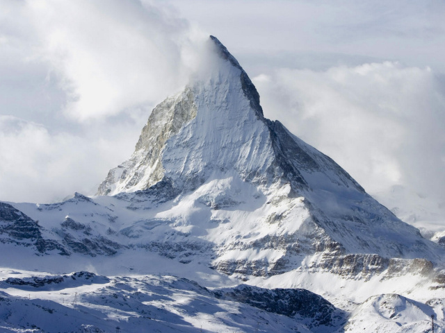Screenshot №1 pro téma Matterhorn Alps 640x480