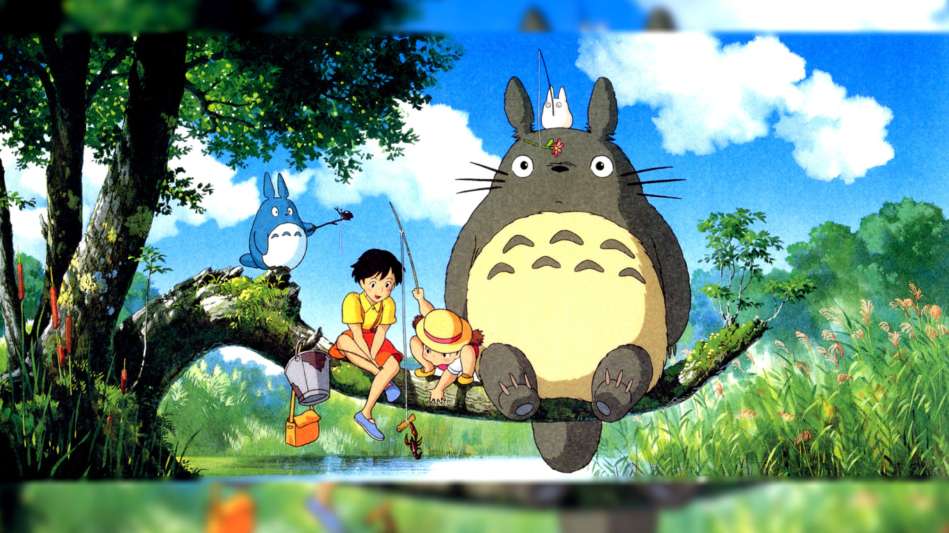 Fondo de pantalla My Neighbor Totoro Anime 1366x768