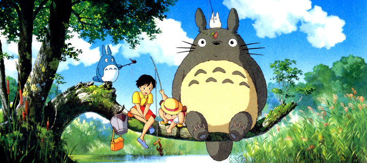 Screenshot №1 pro téma My Neighbor Totoro Anime 720x320