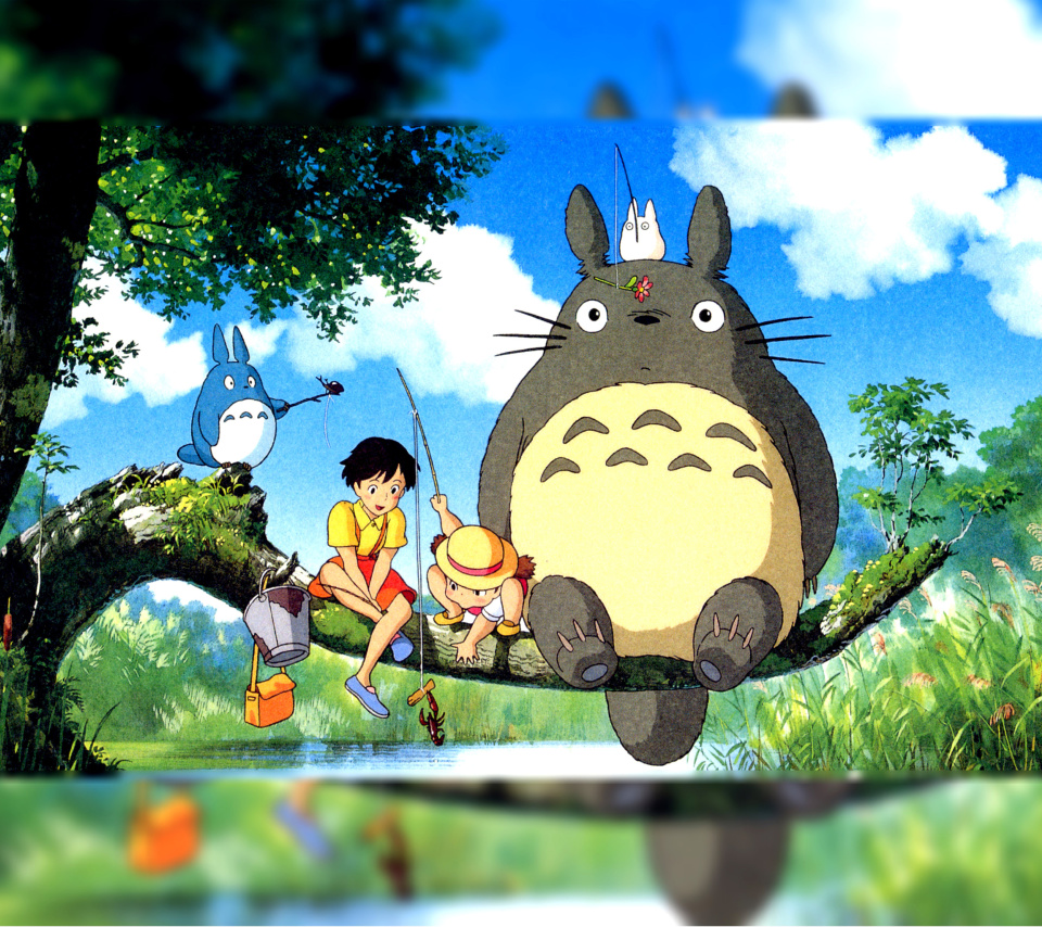 Das My Neighbor Totoro Anime Wallpaper 960x854