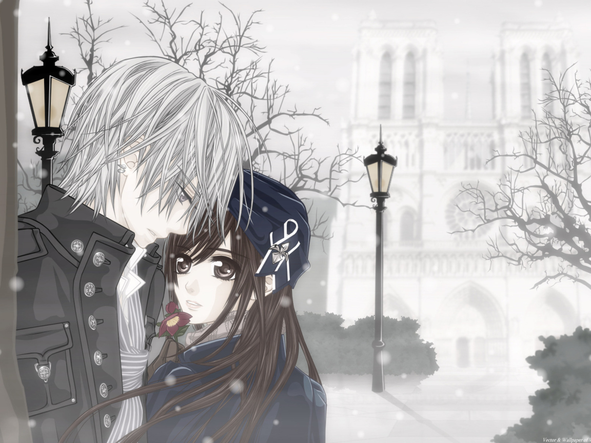 Cute Anime Couple screenshot #1 1152x864