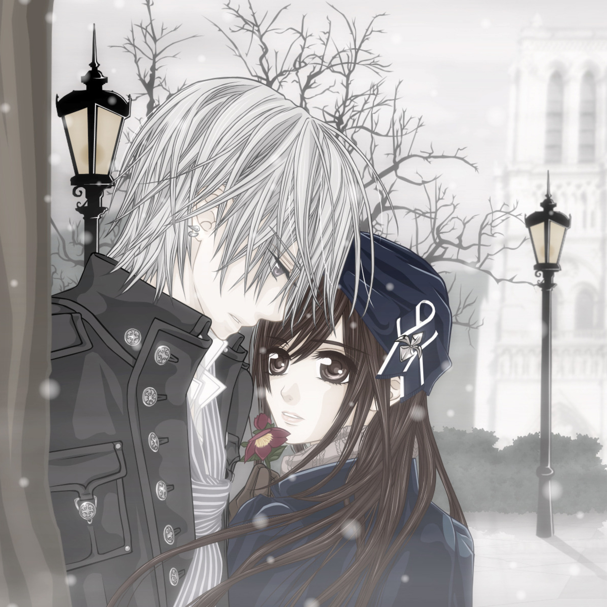 Cute Anime Couple screenshot #1 2048x2048