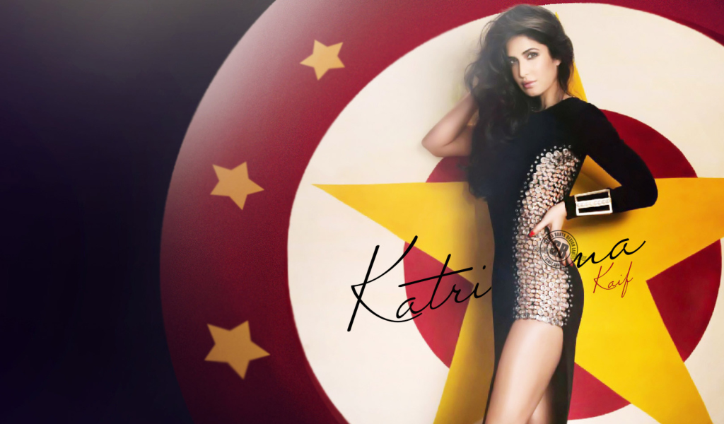 Katrina Kaif Star wallpaper 1024x600