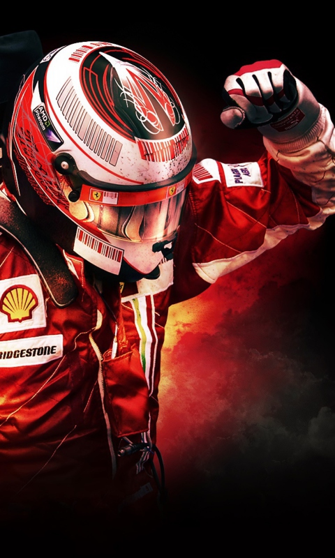 Fondo de pantalla F1 Racer 480x800