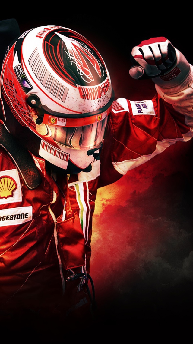F1 Racer wallpaper 640x1136