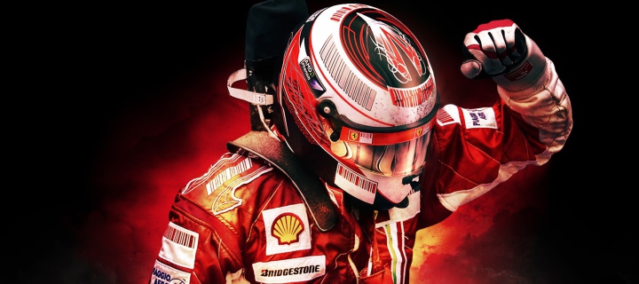 F1 Racer wallpaper 720x320