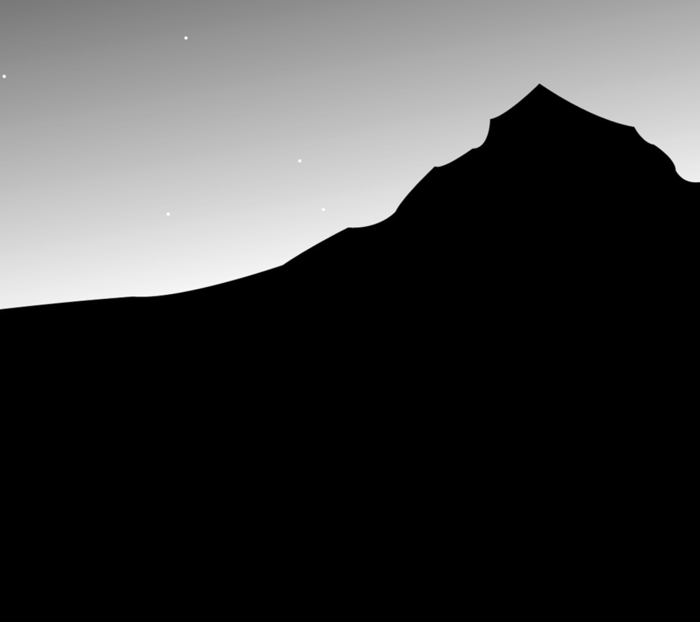Sfondi Black Mountain 1440x1280