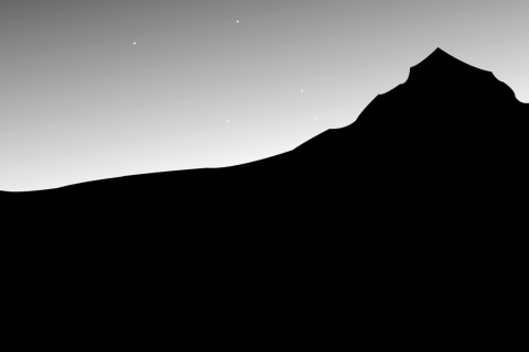Screenshot №1 pro téma Black Mountain 480x320