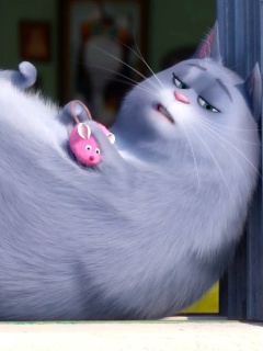 Screenshot №1 pro téma The Secret Life of Pets Chloe 240x320