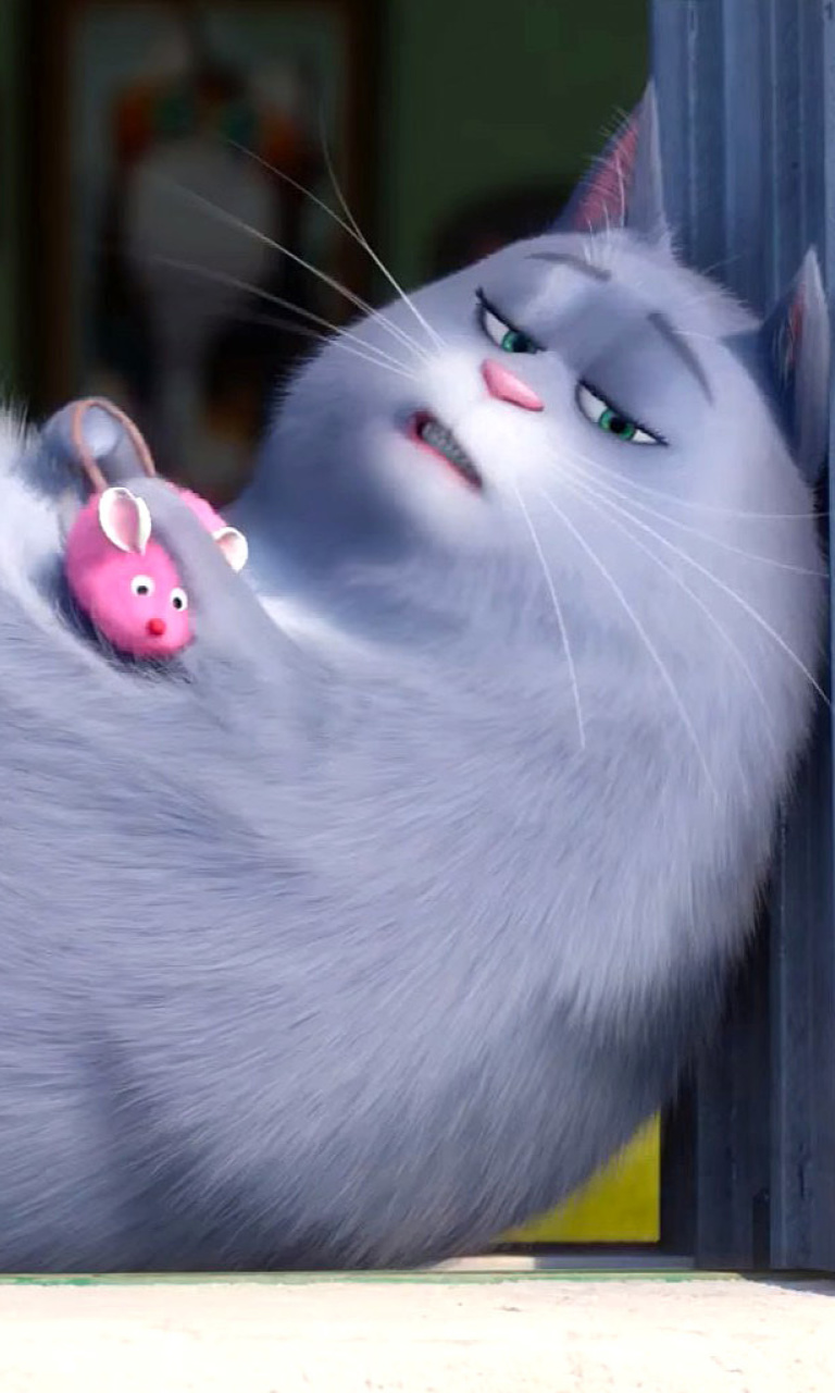 Fondo de pantalla The Secret Life of Pets Chloe 768x1280