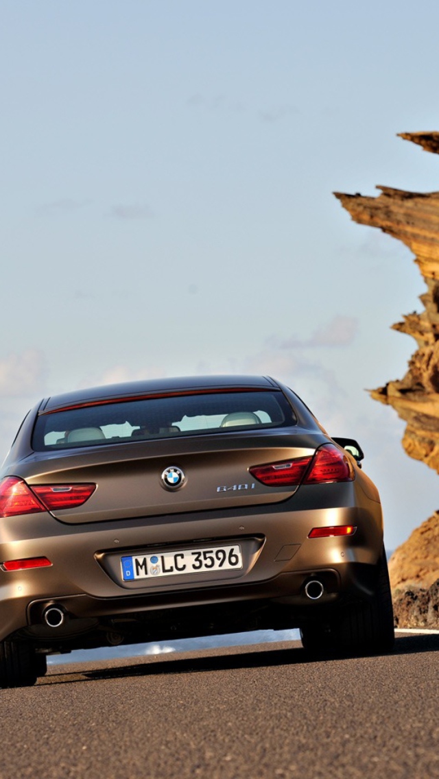 BMW 6 Gran Coupe wallpaper 640x1136