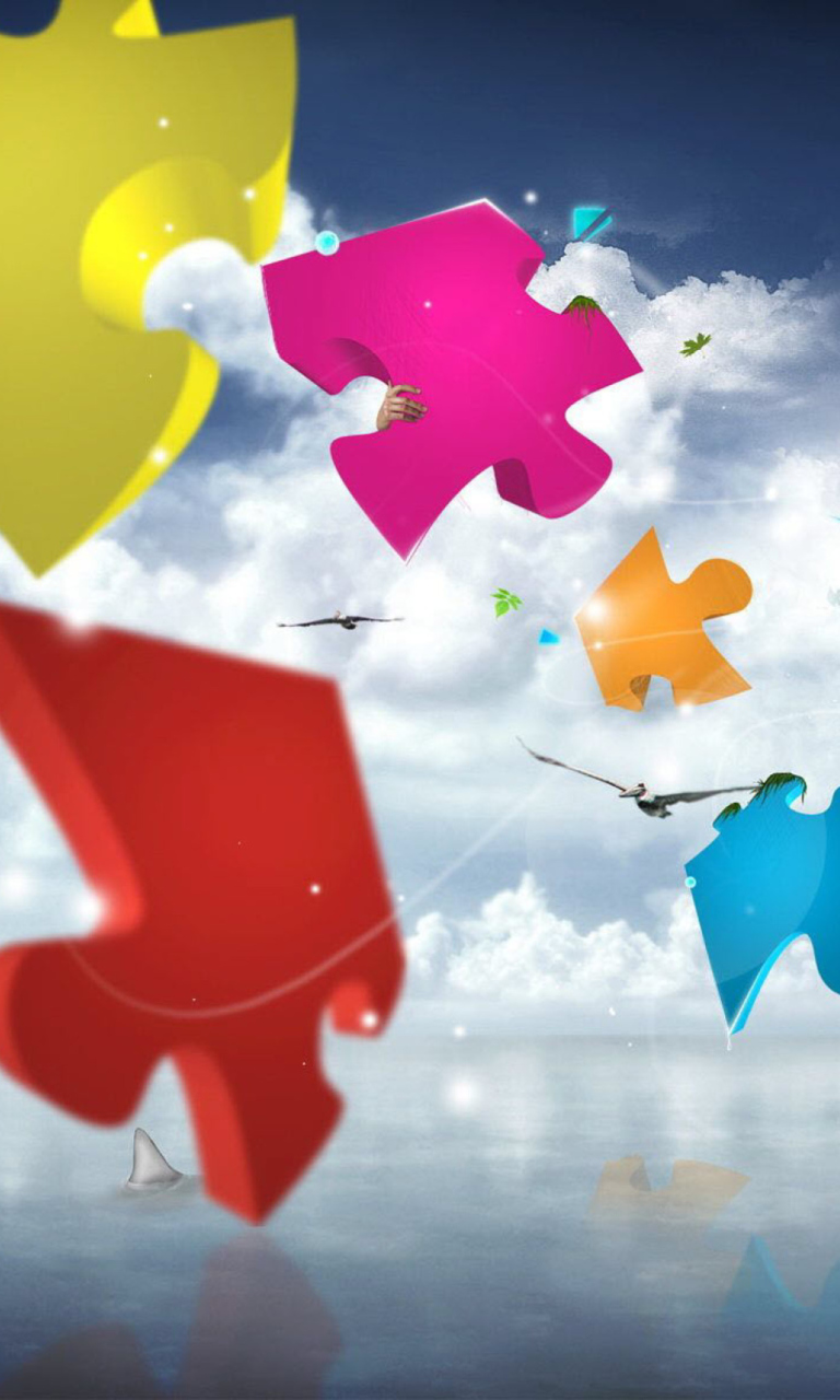 Colorful Puzzle screenshot #1 768x1280