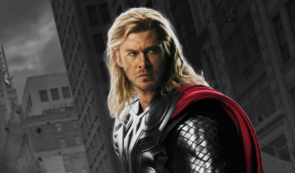 Das Thor - The Avengers 2012 Wallpaper 1024x600