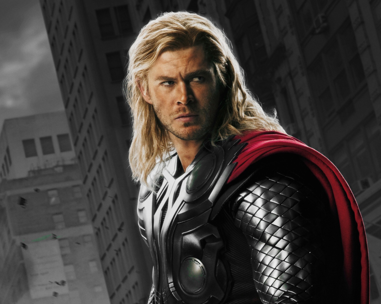 Screenshot №1 pro téma Thor - The Avengers 2012 1280x1024