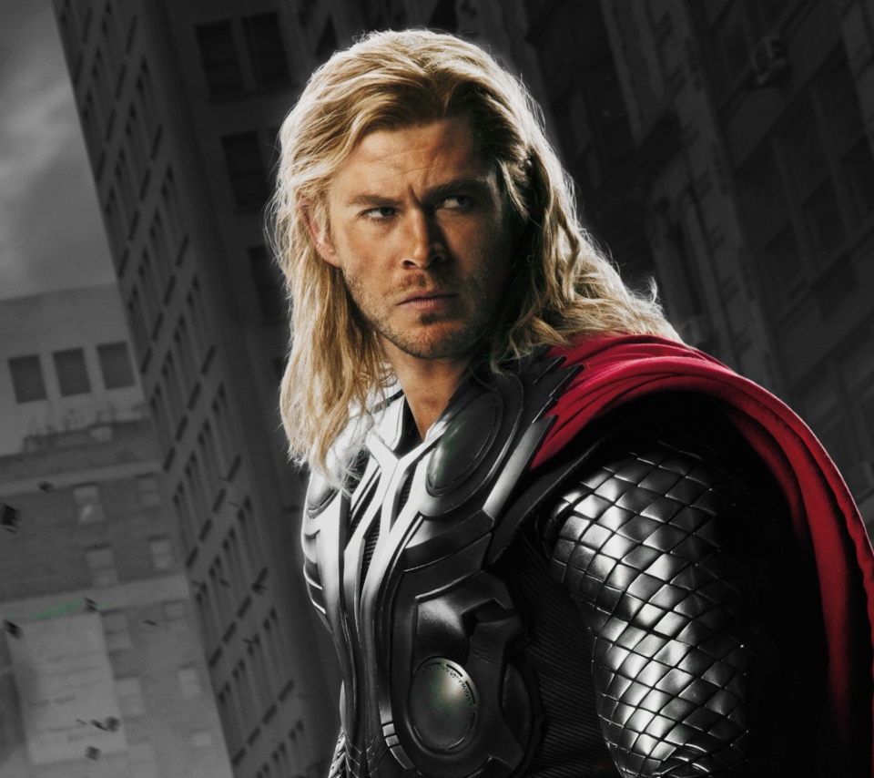 Fondo de pantalla Thor - The Avengers 2012 960x854