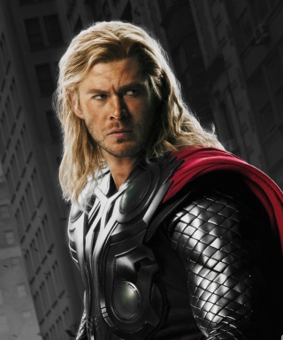 Kostenloses Thor - The Avengers 2012 Wallpaper für 240x320