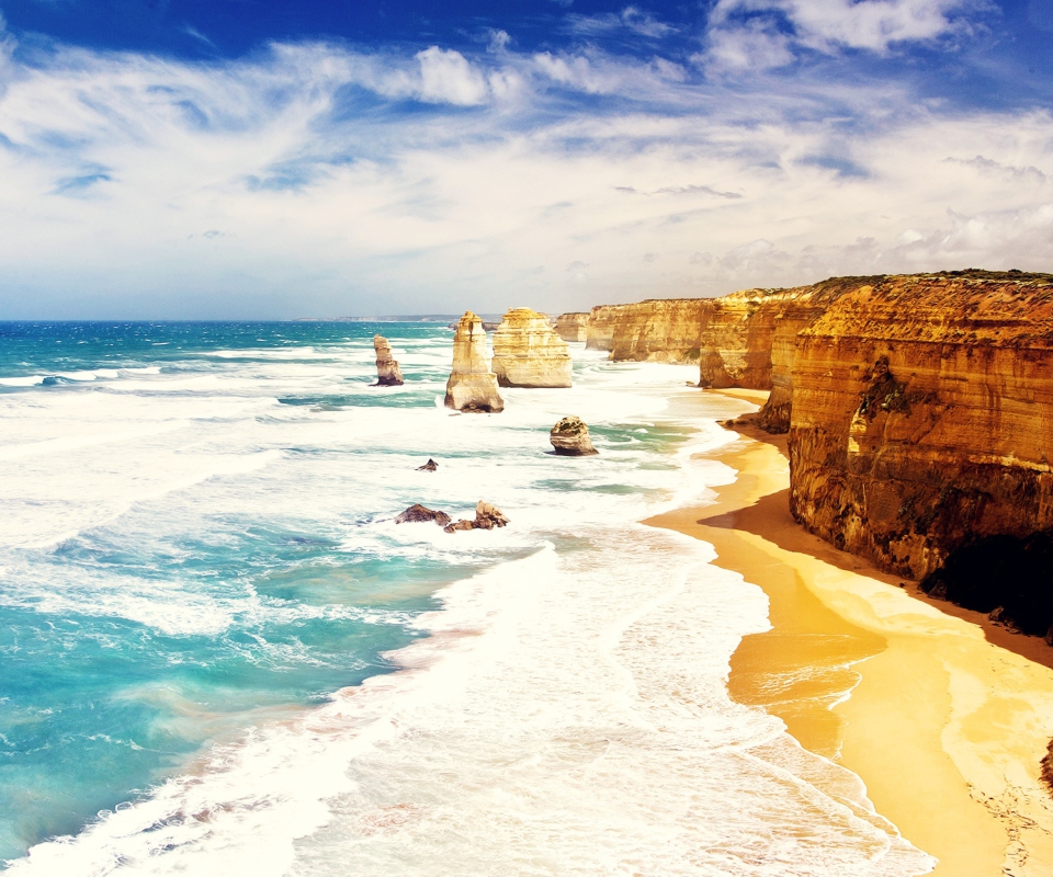 Screenshot №1 pro téma Beautiful Ocean Landscape 960x800