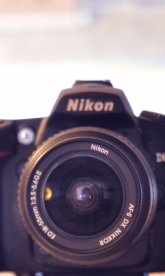 Das Nikon Camera Wallpaper 240x400