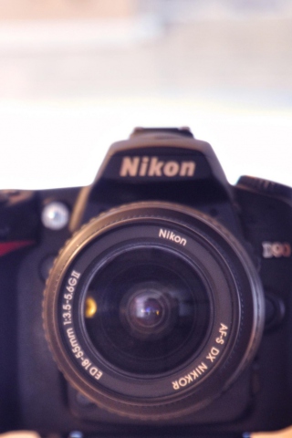 Nikon Camera wallpaper 320x480