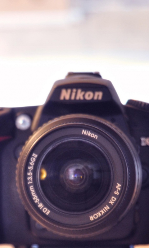 Screenshot №1 pro téma Nikon Camera 480x800