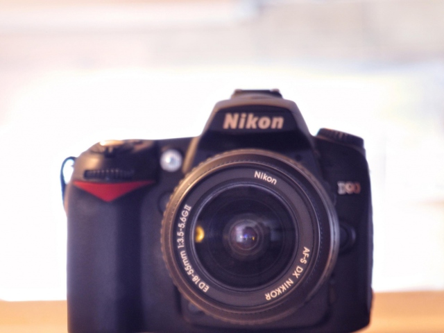 Nikon Camera wallpaper 640x480