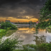 Asian River Landscape screenshot #1 208x208