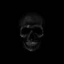 Black Skull wallpaper 128x128