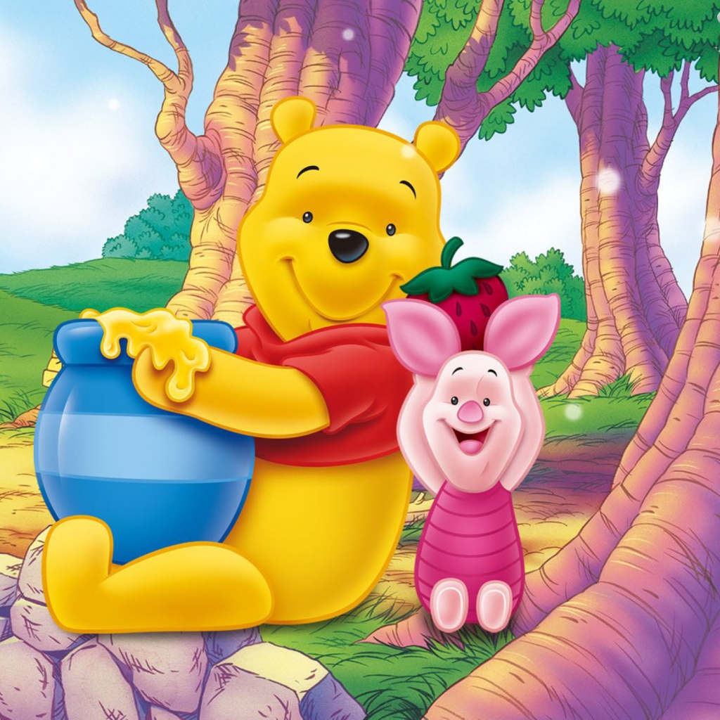 Fondo de pantalla Winnie Pooh 1024x1024