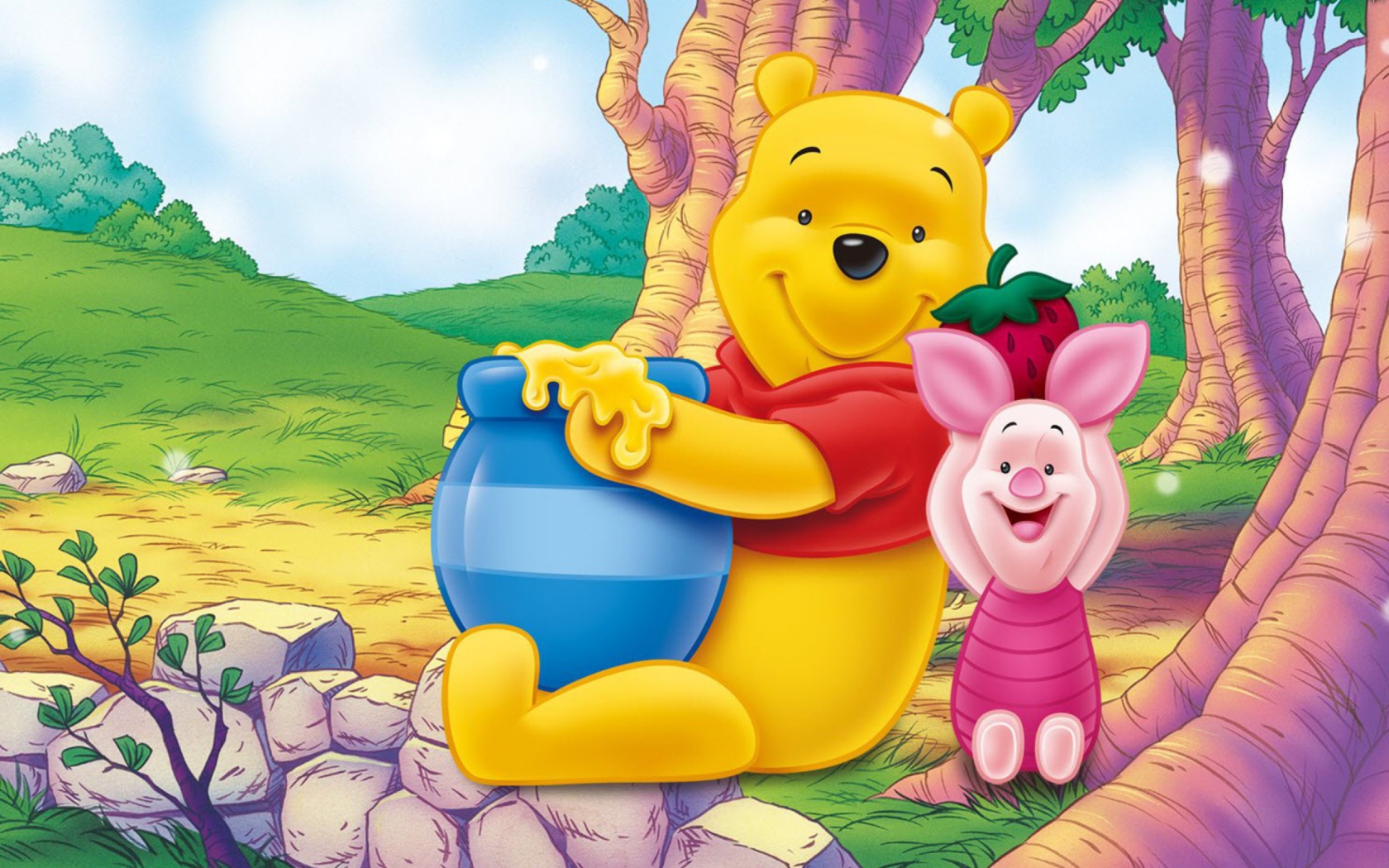 Fondo de pantalla Winnie Pooh 1680x1050