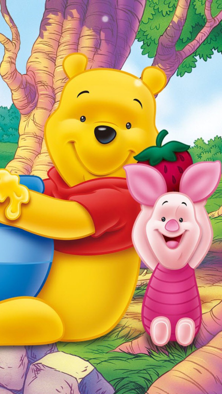 Winnie pooh cartoon 2K wallpaper download