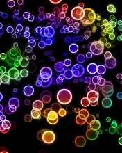 Colorful Circles screenshot #1 176x220