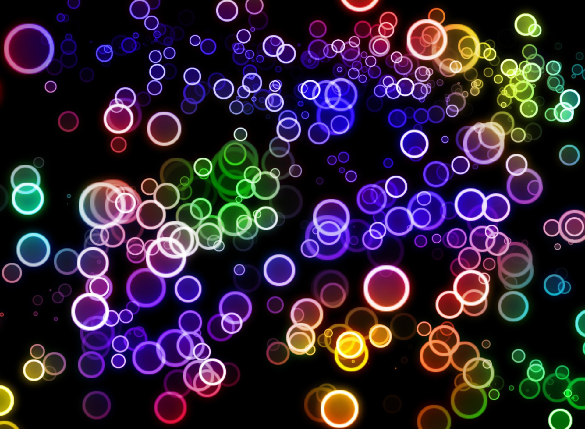 Fondo de pantalla Colorful Circles 1920x1408