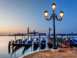 Обои San Giorgio Maggiore, Island of Venice 320x240