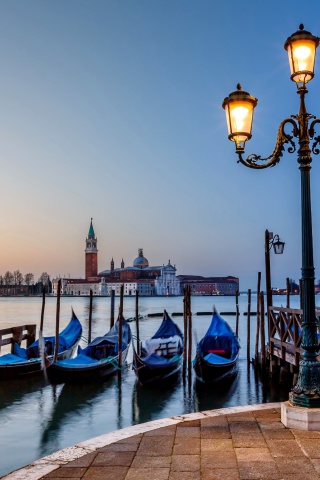 Sfondi San Giorgio Maggiore, Island of Venice 320x480