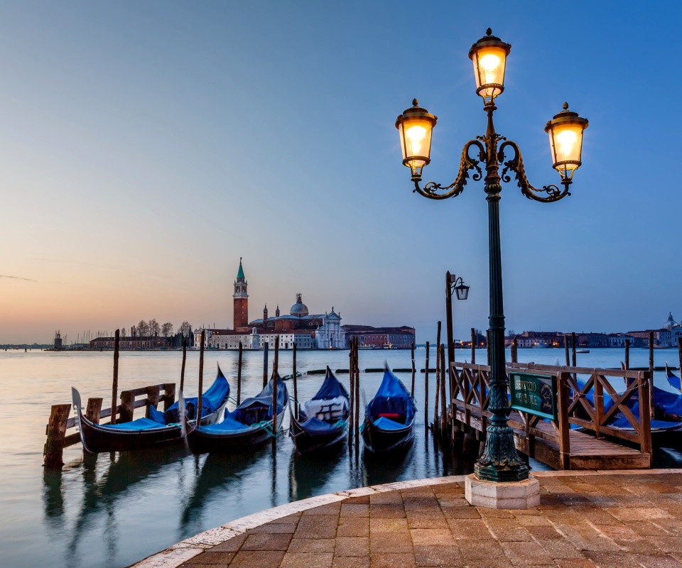 Das San Giorgio Maggiore, Island of Venice Wallpaper 960x800