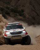 Toyota - Rally In Dakar wallpaper 128x160